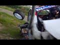 WRC Ypres Rally 2021 | Big, scary crash Katsuta & FLATOUT action