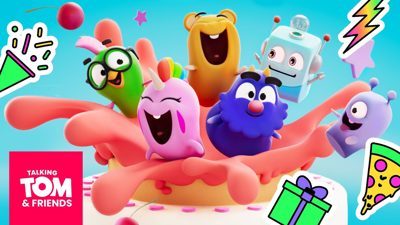 🥳 Let's Bake a Cake 🎉🎂 Talking Tom & Friends: Pets | Cartoons for Kids
