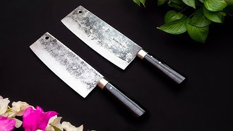 DAO PHÚC SEN, Cặp Dao ĐA NĂNG Cán Mun Huyền Bí - Hàng chuẩn của HTX DAO PHÚC SEN