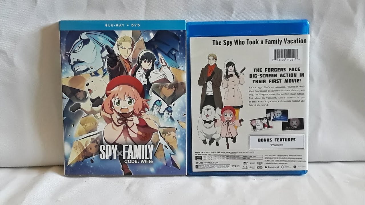 Unboxing SPYXFAMILY Code White Blu-ray - YouTube