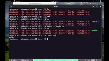 How to use Python 3 to unzip / extract  multiple files in a folder