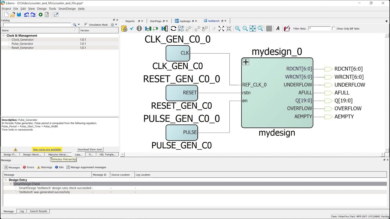 Libero® SoC Design Suite Versions 2023.2 to 12.0