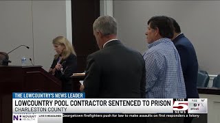 VIDEO: Lowcountry pool contractor sentenced after pleading guilty to breach of trust