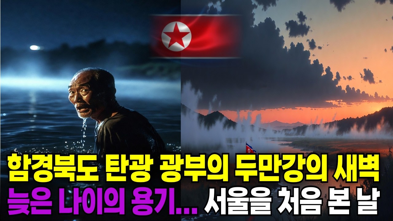 북한 65세 광부, 손주를 위해 두만강을 건넜습니다[북한사연][탈북감동이야기][오디오북][시니어]