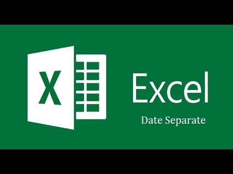 اسرع طريقة لفصل التاريخ الى يوم وشهر وسنة في الاكسل   في اقل من دقيقتين  