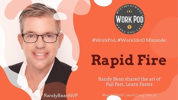 WorkPod Minisode: Rapid Fire with Randy Bean