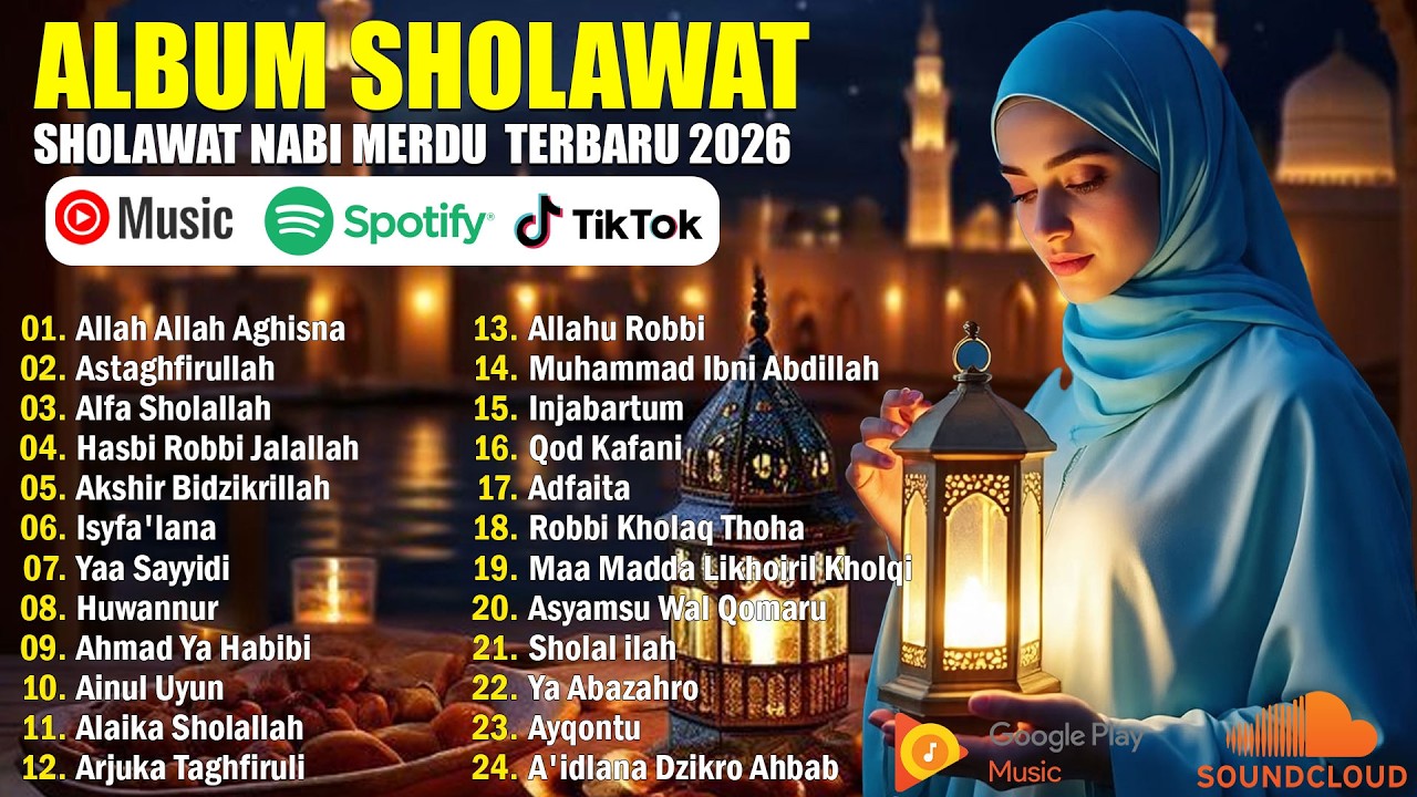 SHOLAWAT NABI MUHAMMAD SAW MERDU TERBARU 2026 PENYEJUK HATI | MUHAMMAD IBNI ABDILLAH |SHOLAWAT MERDU