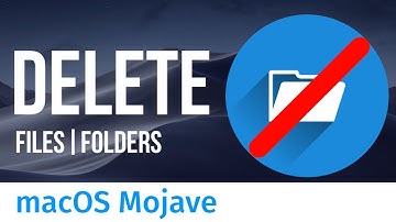 How to Delete Files & Folders on macOS Mojave