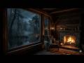 10 Hours of Deep Sleep: Rain Sounds at Foggy Swamp Cabin | ASMR Ambience for Insomnia Relief