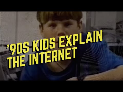 '90s kids explain the internet and make predictions