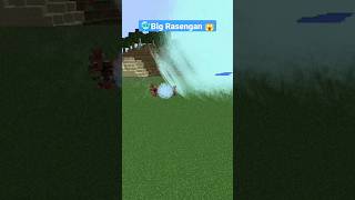 Big Rasengan in Minecraft Naruto mod #minecraft #naruto #mods screenshot 5