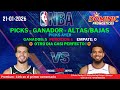 MIS 3 PARTIDOS 🏀 PRONOSTICOS NBA HOY 🏀 6 PICKS GRATIS 🏀  21-01-2026 #NBA #PICKS #PARLEY #PROPS 🔥🏀🔥