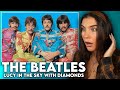 I'M FEELING IT!!! First Time Reaction to The Beatles - "Lucy In The Sky With Diamonds"