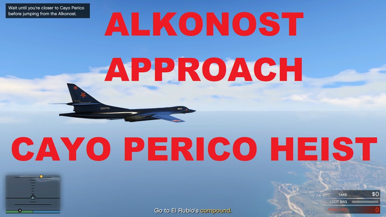 Alkonost Approach, Duo GTA Online Cayo Perico Heist YouTube