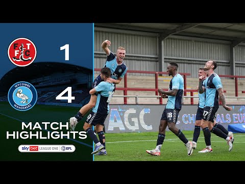 Fleetwood Town Wycombe Goals And Highlights