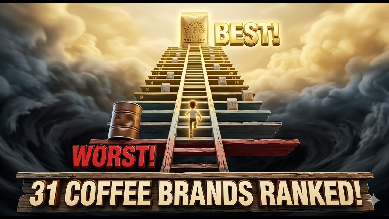 31 ☕Coffee Brands Ranked From Worst To Best  ☕☕