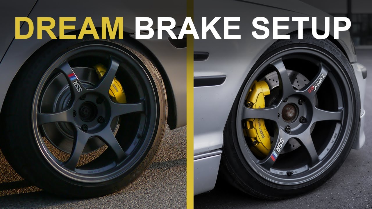 The Only E46 Brake Setup You Need Off Track