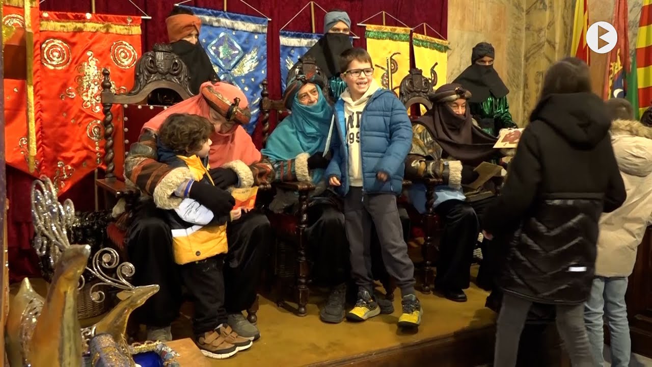 Berga, arribada dels Patges Reials 2025