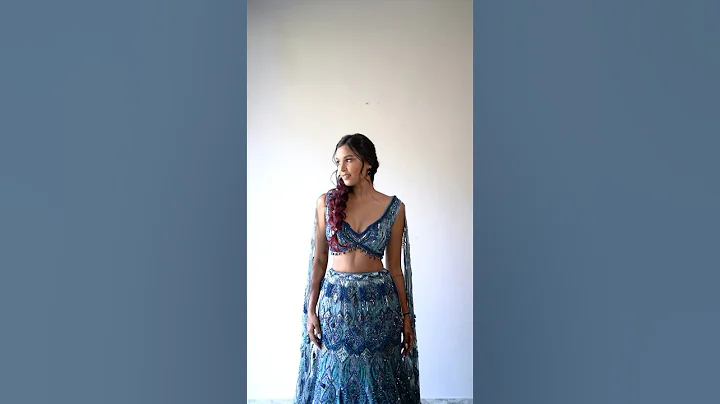 MY MEHENDI LOOK REVEAL💙✨ #shorts #mehendi #wedding