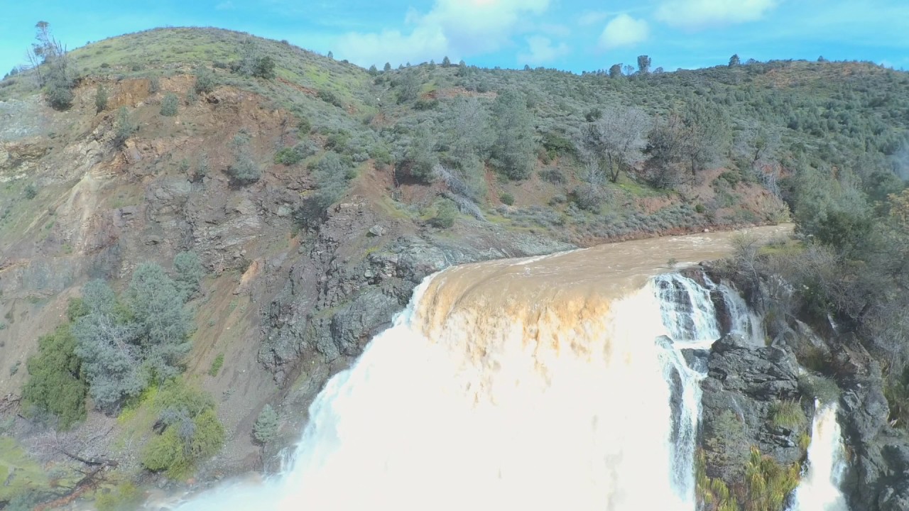 Lake Anderson Spillway Hill CA Drone Patrick DeLorenzo YouTube