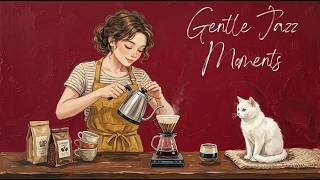 smooth jazz for studying ☕ cozy 1940s vintage café music to relax &amp; focus