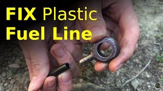 BEST ways to repair dorman nylon plastic fuel line tubing by Error Code Guy 319,823 views 6 years ago 4 minutes, 24 seconds