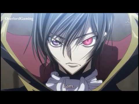 Most Epic Anime Moments - Code Geass R2 - Lelouch Reawakens (regains his memories)