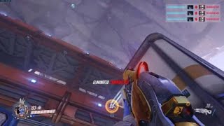 Overwatch: 2 double hook shots as widow