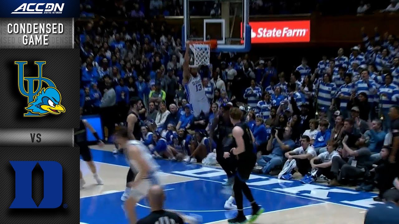 Delaware vs. Duke Condensed Game 202223 ACC Men’s Basketball Win
