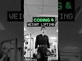 Coding & gym have a lot in common