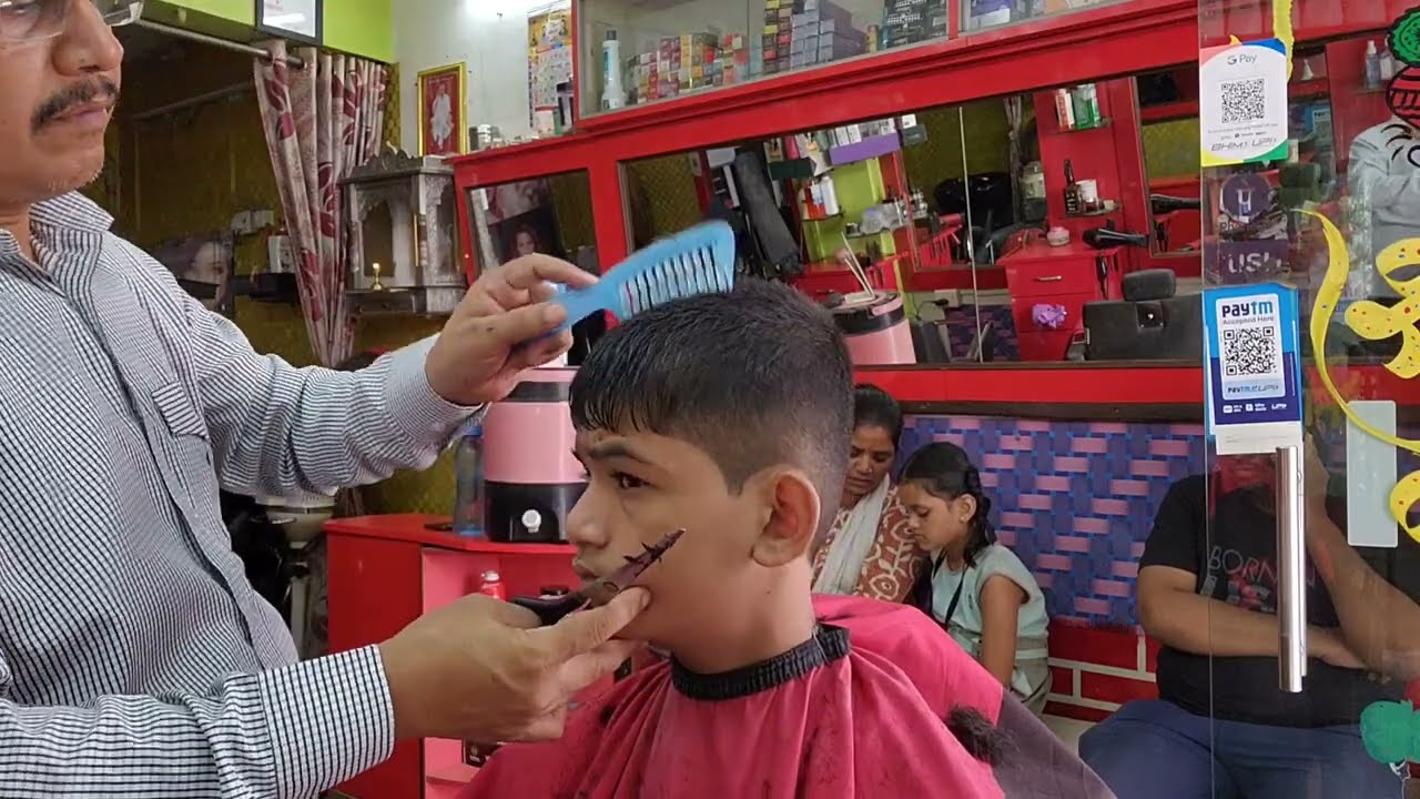 Super Skull haircut / Best Boys haircut/2023 ]Super haircut]daddy daddy