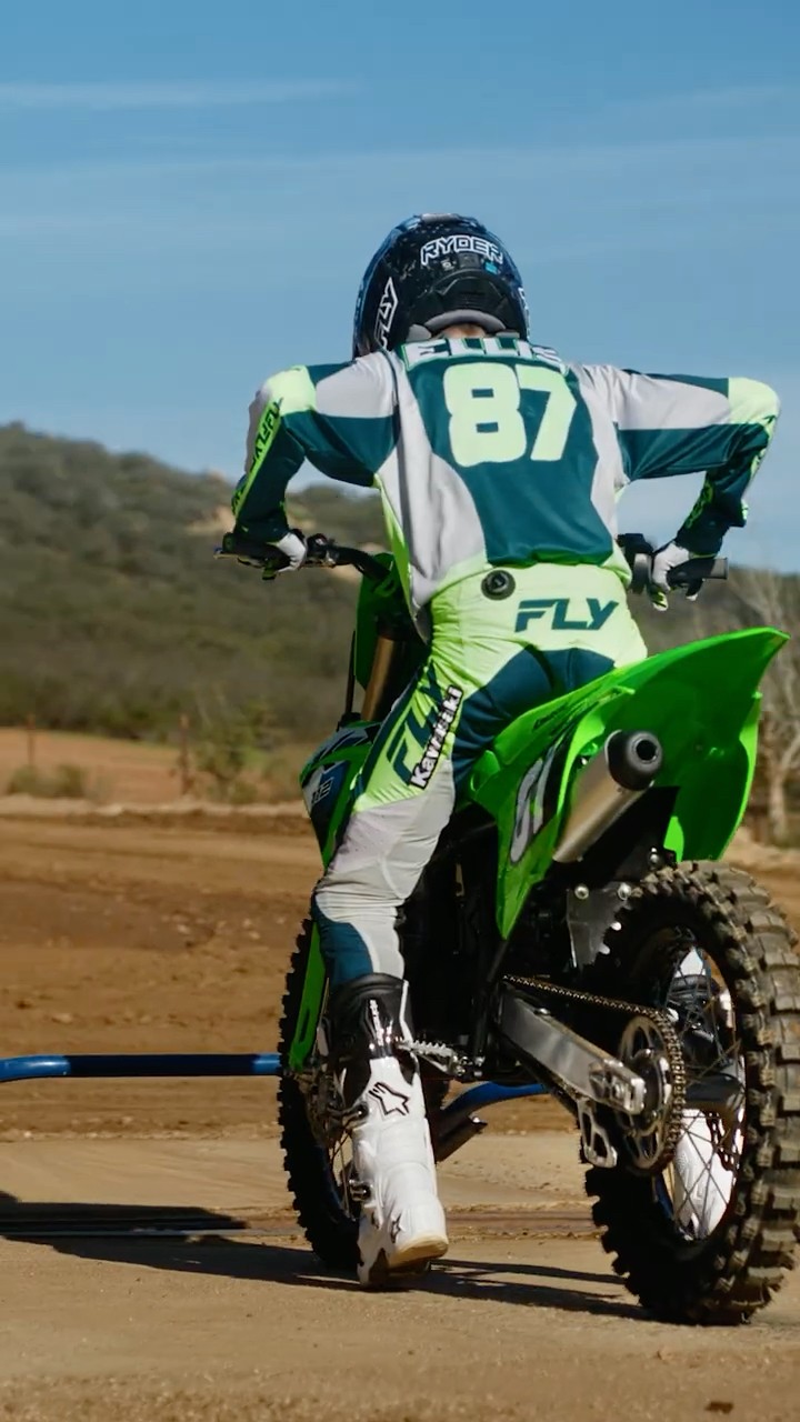 GREEN GOT TOUGHER ― New KX85/KX112 #GreenGotTougher #Kawasaki #KX