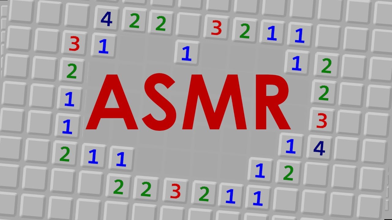 Sweeping Mines in Minesweeper (close-up ear to ear male whispers)