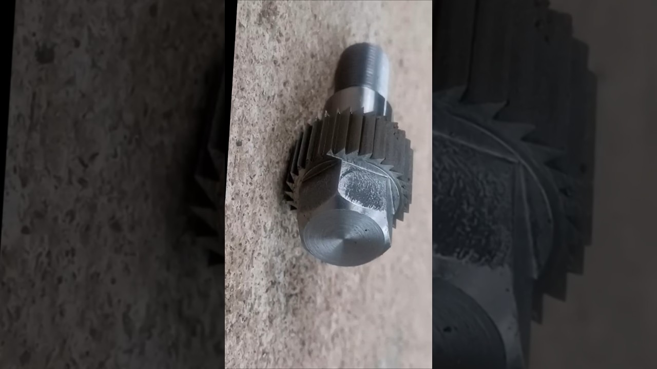 How to Cut Ratchet Teeth Efficiently!  #engineering  #machinist #machine #cnc