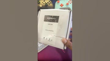 Unboxing amazon basics RJ45 Cat-6 Ethernet Cable - 50 Feet #shorts #uboxing #amazonbasics #maxkeyyt