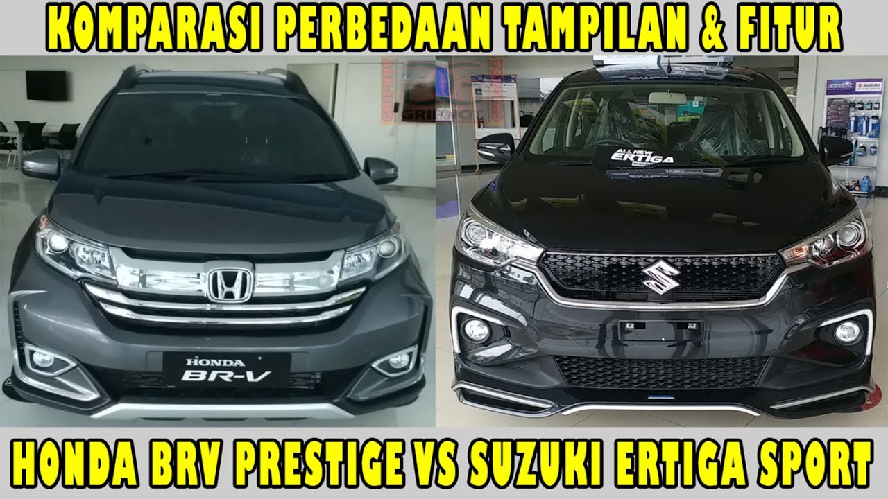 SUZUKI ERTIGA SPORT VS HONDA BRV PRESTIGE YouTube