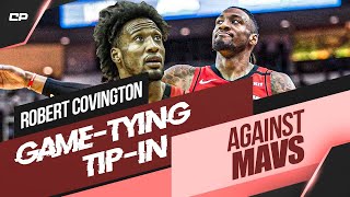 Robert Covington's Game Tying Tip-In On James Harden Miss vs. Mavs In 1st Bubble Game