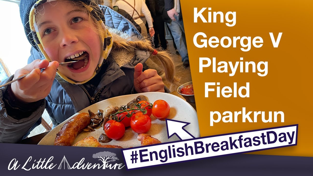 A very English Breakfast 🍳🥓 after King George V Playing Fields parkrun