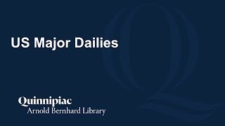US Major Dailies