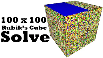 Does a 100x100 Rubik's cube exist