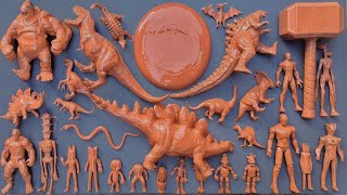 Dinosaurus Jurassic World Dominion:TRex, Mosasaurus, Siren Head, Kingkong, Giganotosaurus, Skibidi