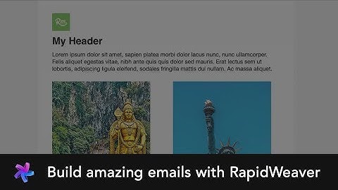 Send better emails with RapidWeaver | RapidWeaver Email Course