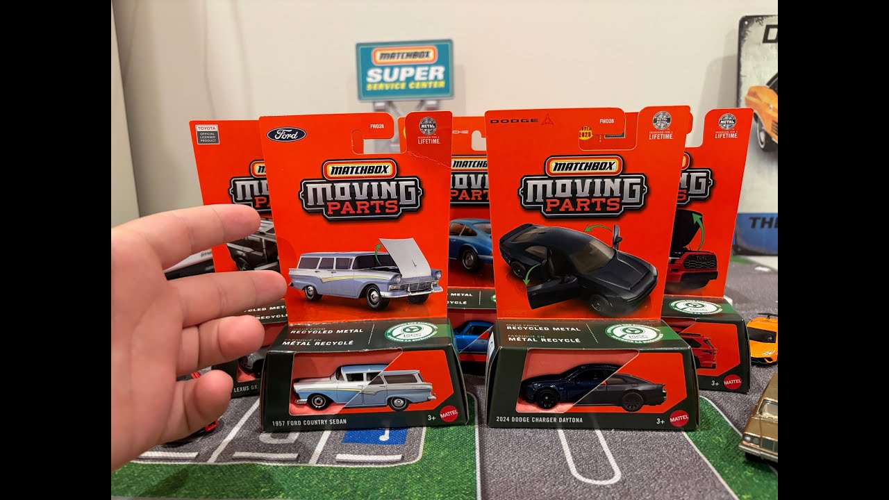 Matchbox Moving Parts Haul 2026!! Diecast Unboxing EP. #30