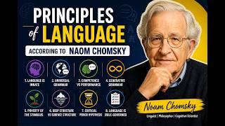 PRINCIPLES OF LANGUAGE ACCORDING TO NAOM CHOMSKY