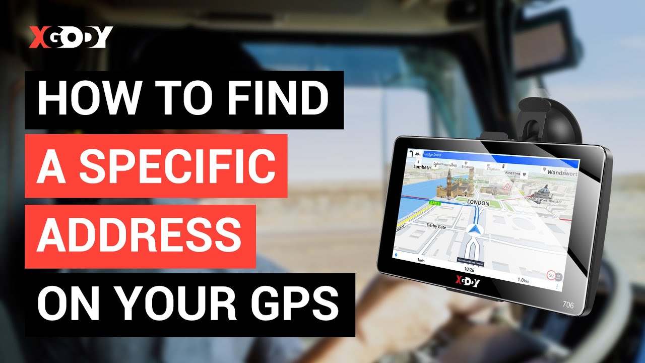 How to find a specific address on your Xgody GPS? | Truck & Car SAT Nav ...
