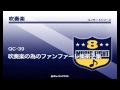 吹奏楽コンサート 吹奏楽の為のファンファーレ集第２集