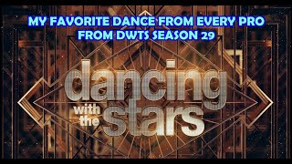 DWTS - INTRODUCING SEASON 29 PROS AND MY FAVE DANCES OF THEIRS | DANCING WITH THE STARS