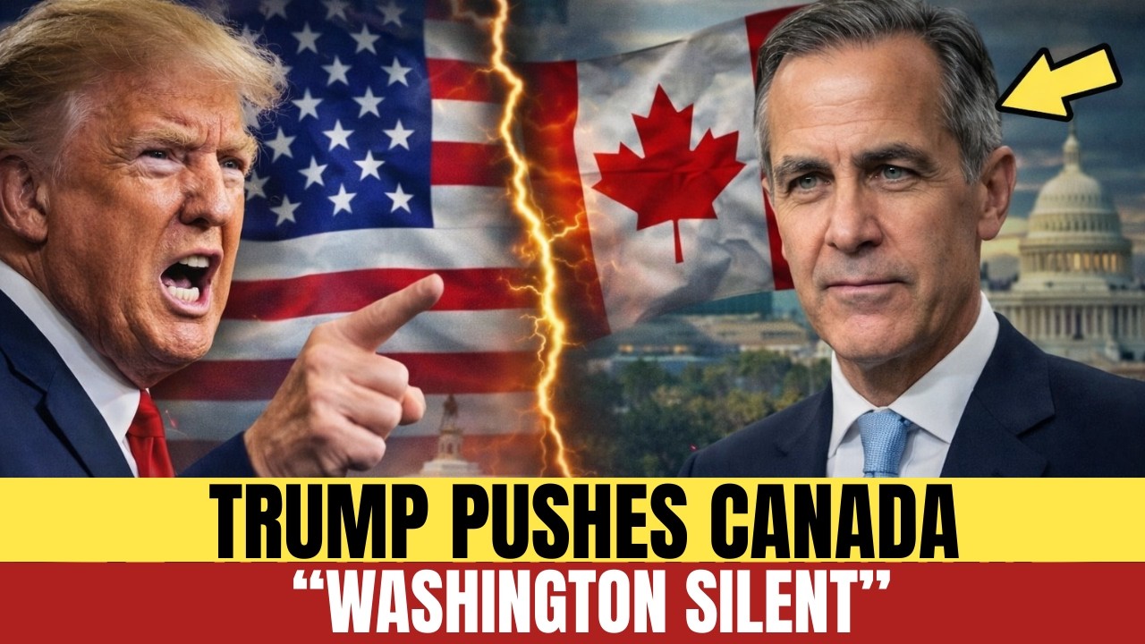 BREAKING: Trump Pushes Canada to the Brink — Carney’s Unexpected Move Leaves Washington Silent
