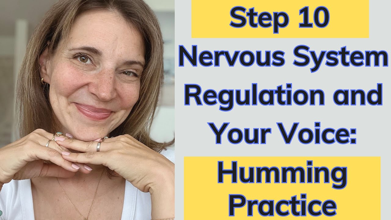5 Minute Humming Practice for Stress Relief ✨ #nervoussystemregulation  #stressreduction