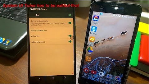 Android N Nougat 7.0 Tips and Tricks - How to Enable Night Mode on Android Nougat